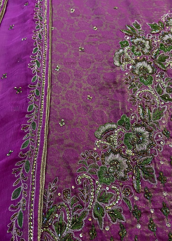Hand Embroidered Suit