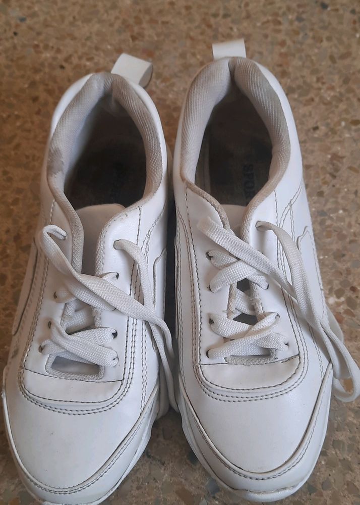 White sneakers
