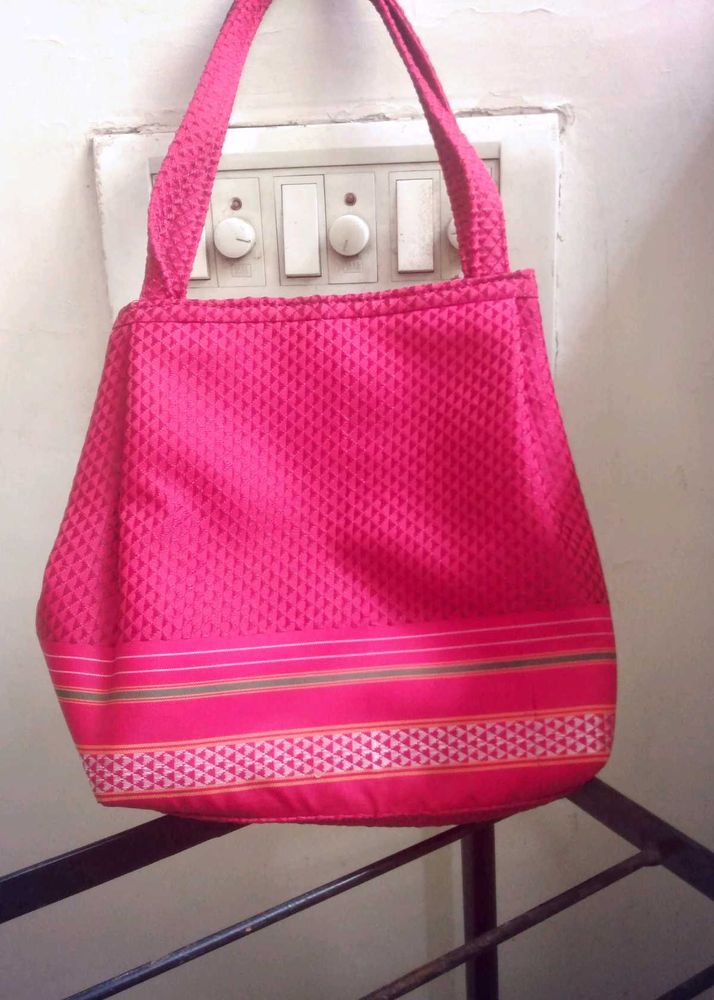 Pink Woven Tote Bag✨❤
