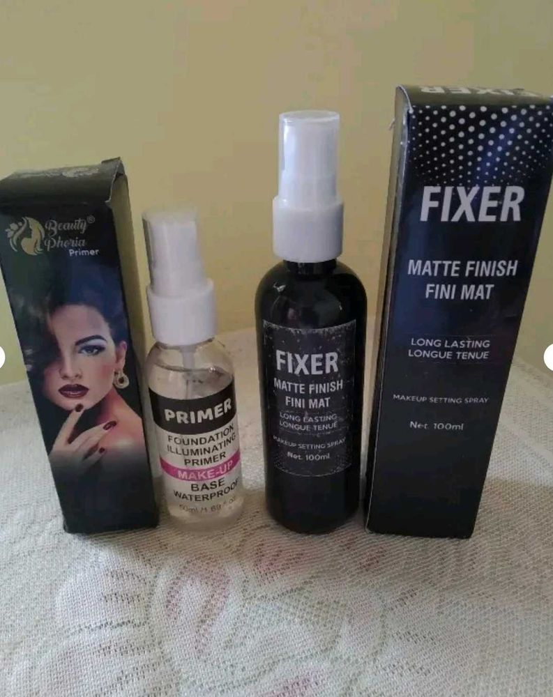 Combo Of Makeup Fixer and Primer
