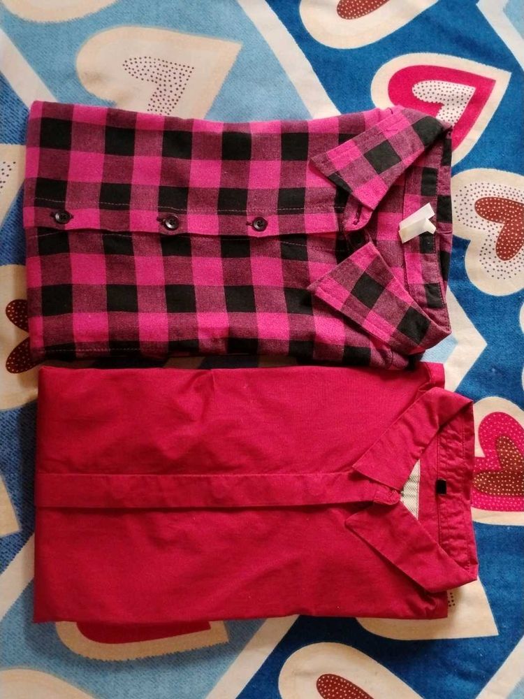 Women Combo Of 2 New Shirts
