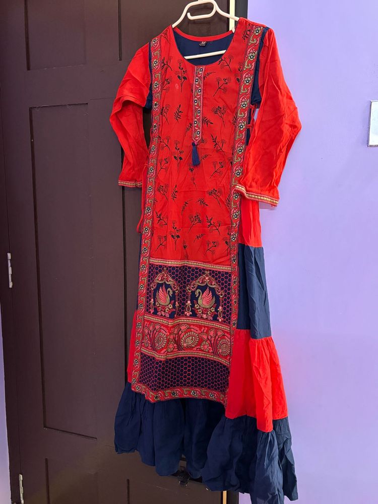 Pure Cotton Ethnic Dress