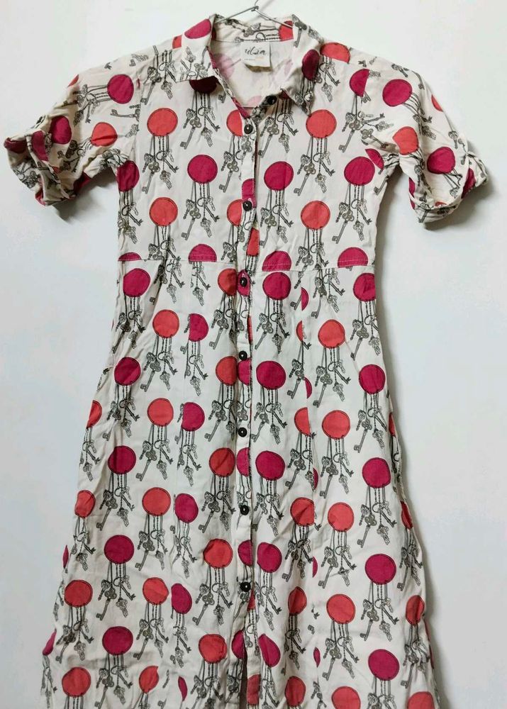 Front Open Dress For Girl