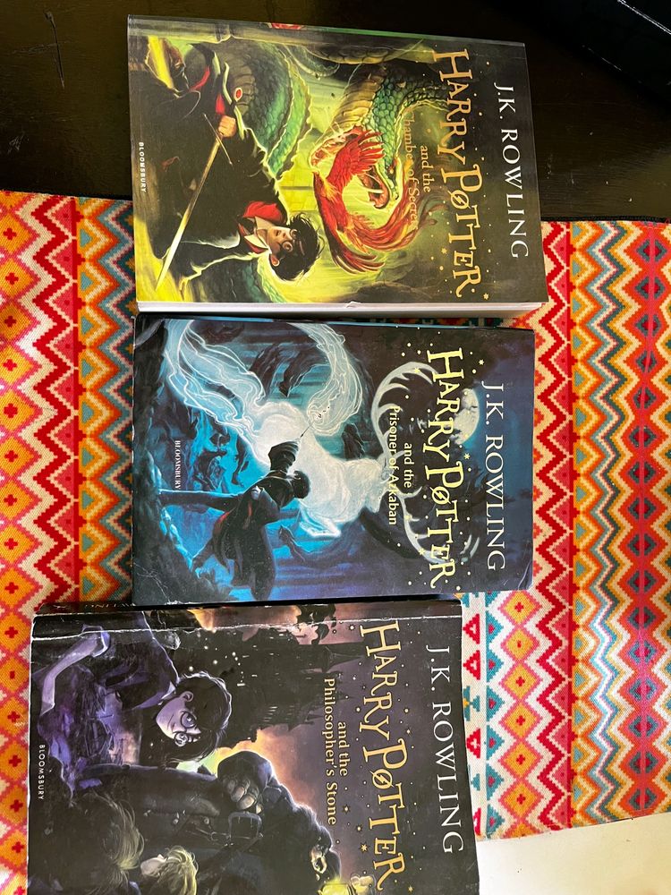 Harry Potter 1-3 Book Set: Magical Adventure Begin