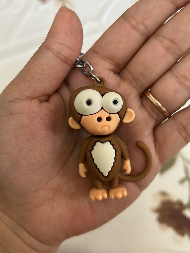Cute monkey Keychain