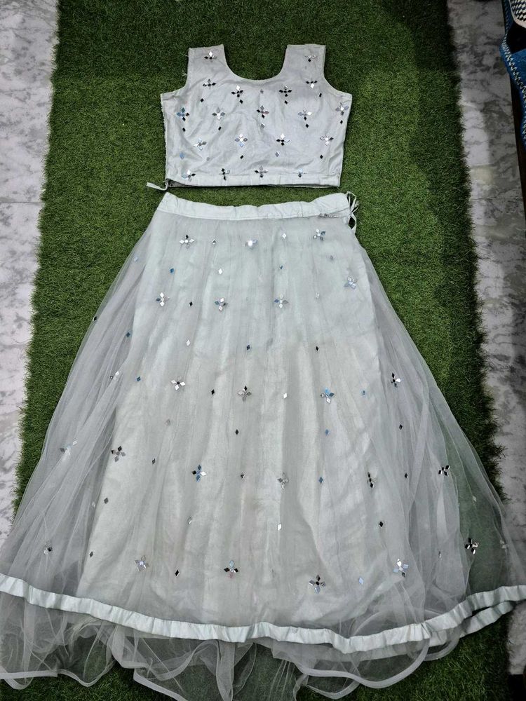 Elegant Net Lehenga Choli Set