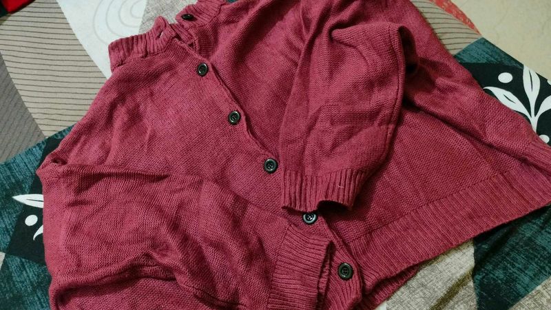Pink Woolen Sweater