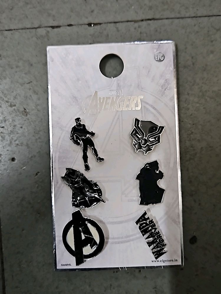 Avengers Black Panther Pin Set