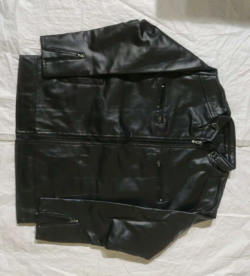 Stylish Black Leather Jacket