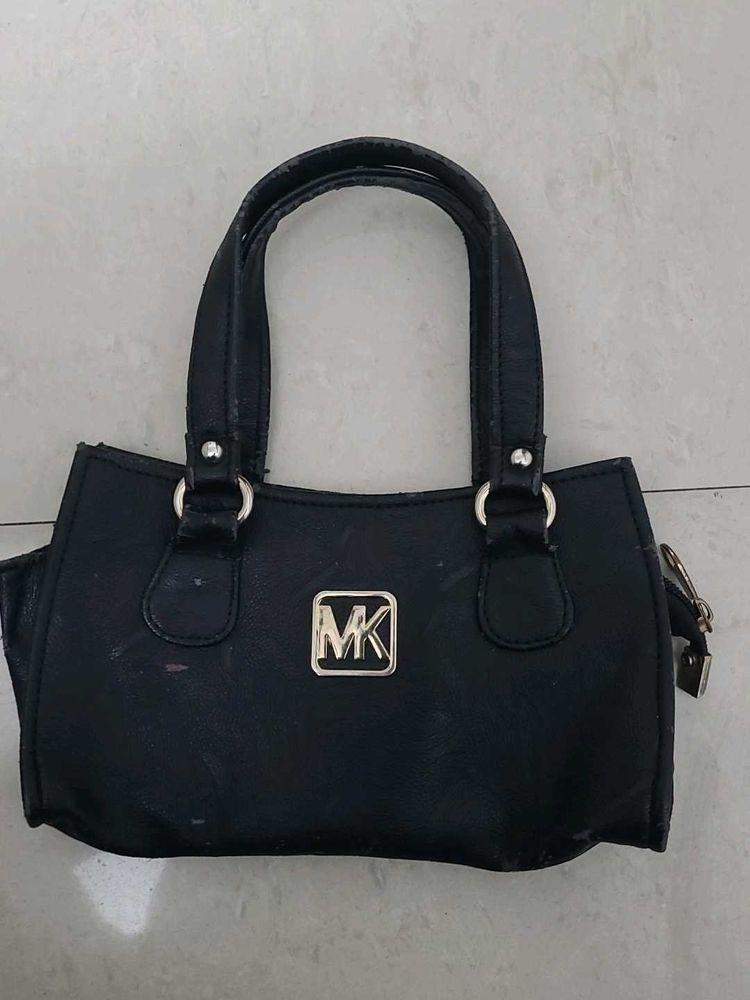 MK Black Handbag