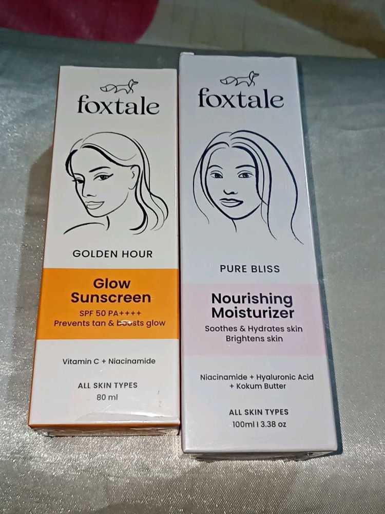 Foxtale Sunscreen &amp; Moisturizer