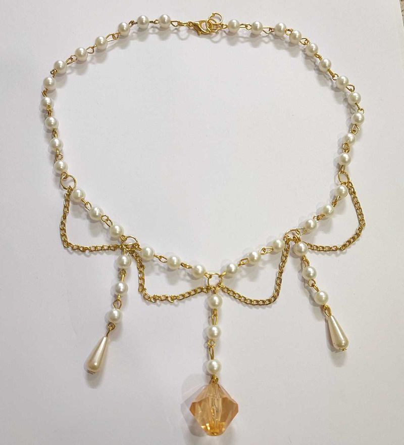 Amber Glamour Necklace