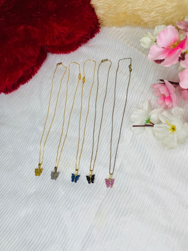 3 Set Of Butterfly🦋 Locket