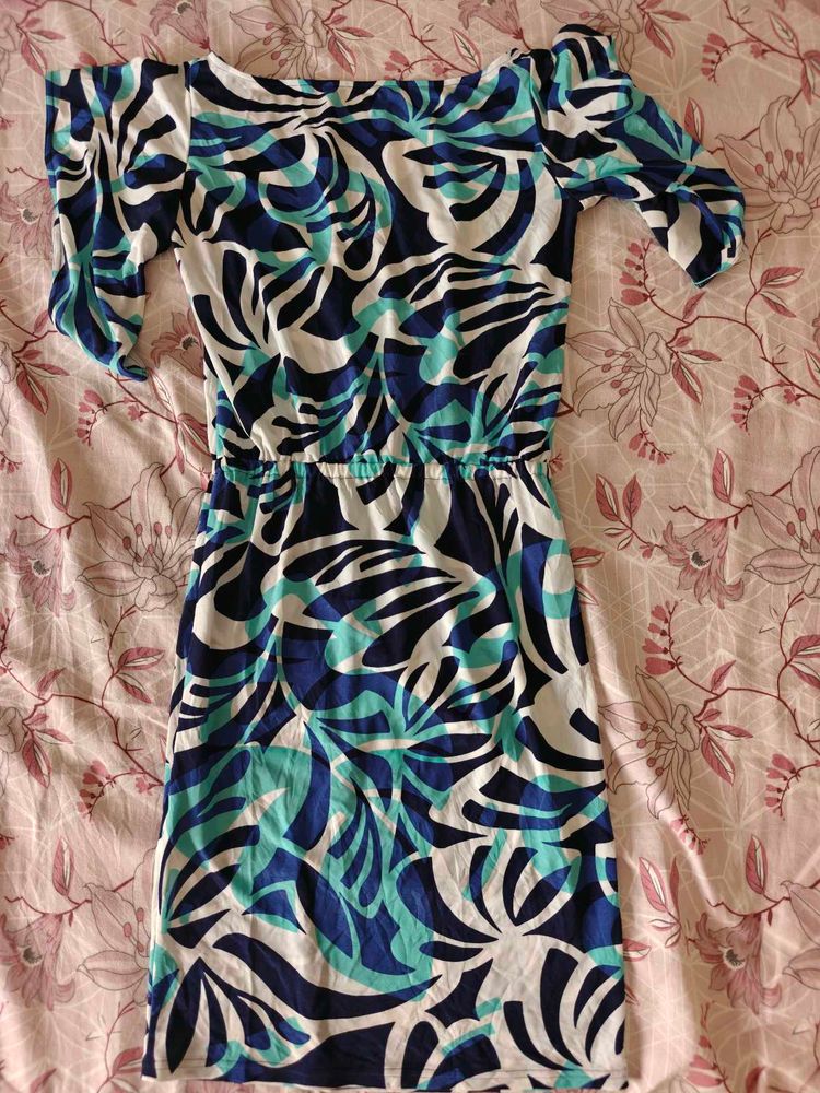 Patterned Casual Dress