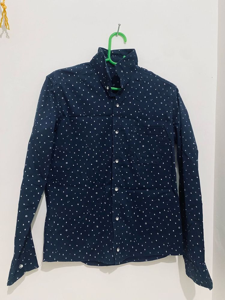Stylish Navy Blue Shirt