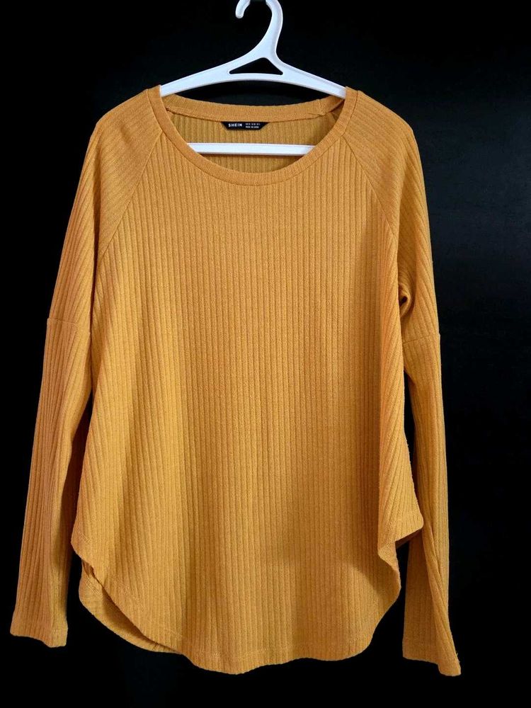 Mustard Long Sleeve Top