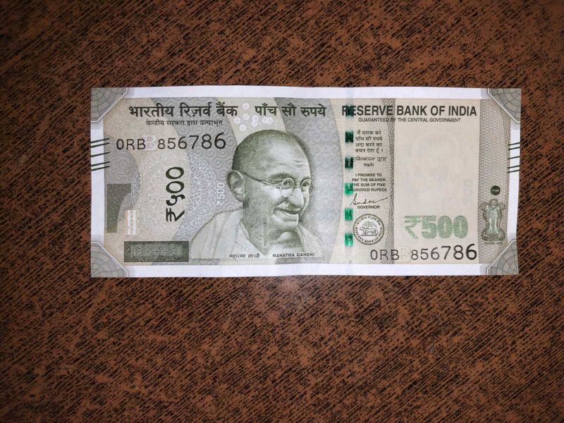 ✨786 RARE LUCKY 500 NOTE