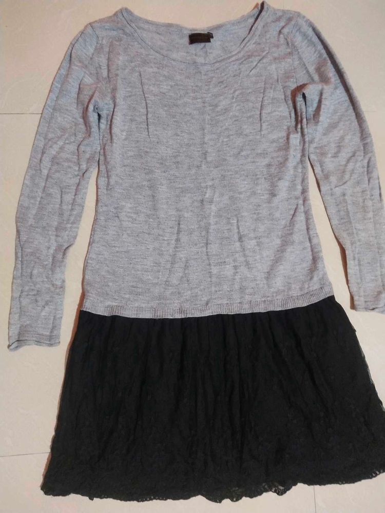Tshirt Attached Flare Skirt