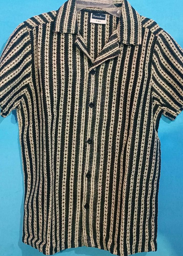 Striped Short Sleeve Shirt