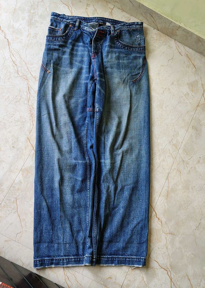 Stylish Blue Denim Jeans for Men