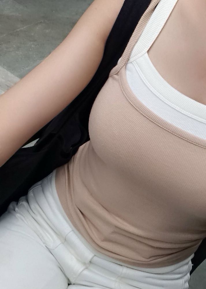 Cute layered tank top