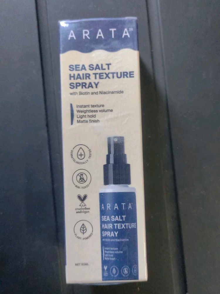 Arata Sea Salt Hair texture Spray