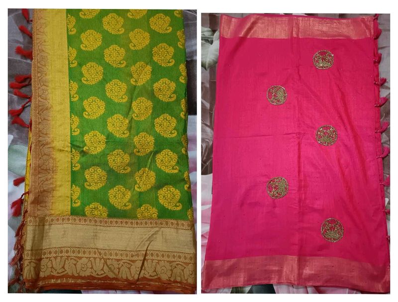 Two Beautiful Indian Sarees