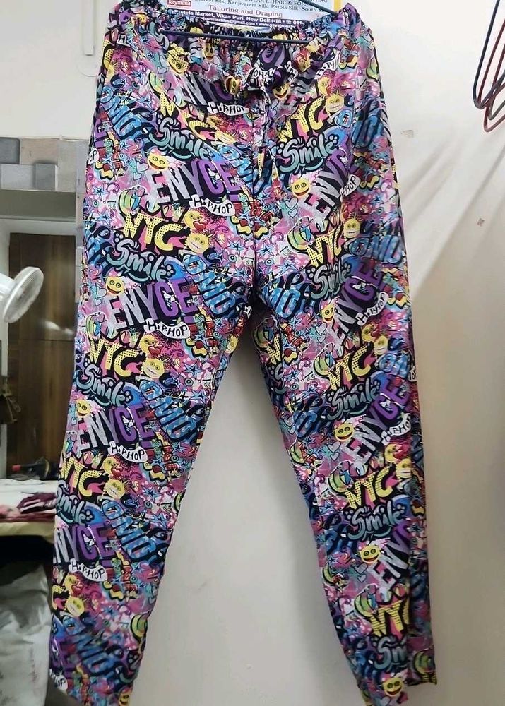 Graffiti Print Lounge Pants