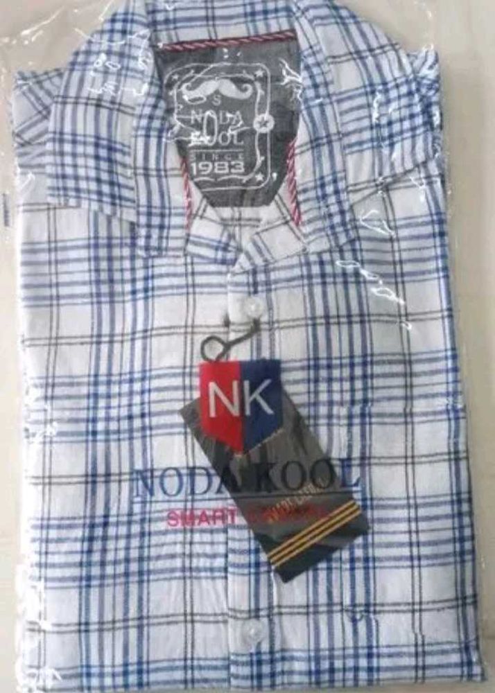 Pepe Jeans Men Regular Fit Checkered Spread Collar