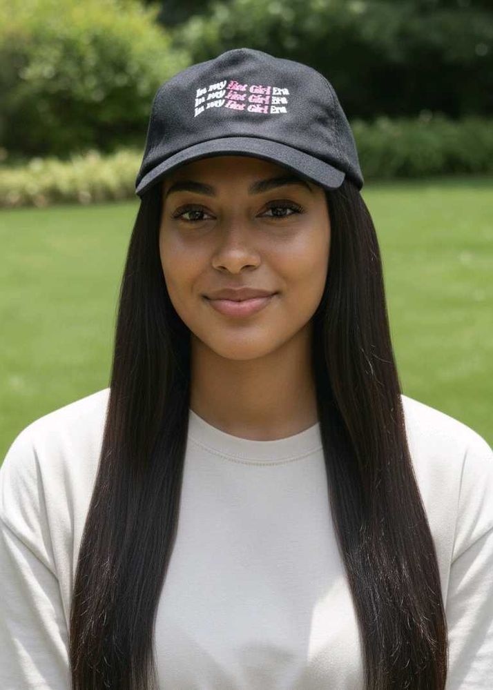 chic Black Cap for women