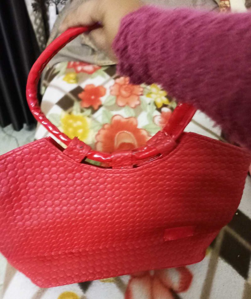 Beautiful Red Hang Bag