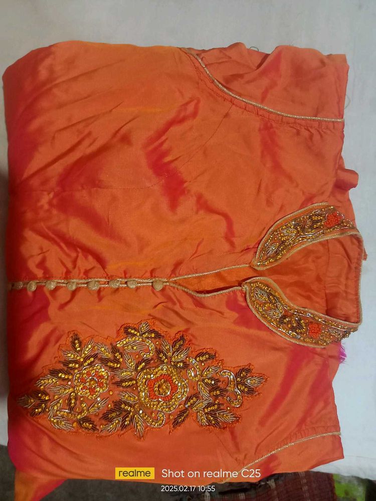 Kurti &amp; Ghaghra Party Wear Dress