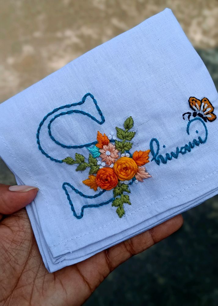 S Letter Hanky