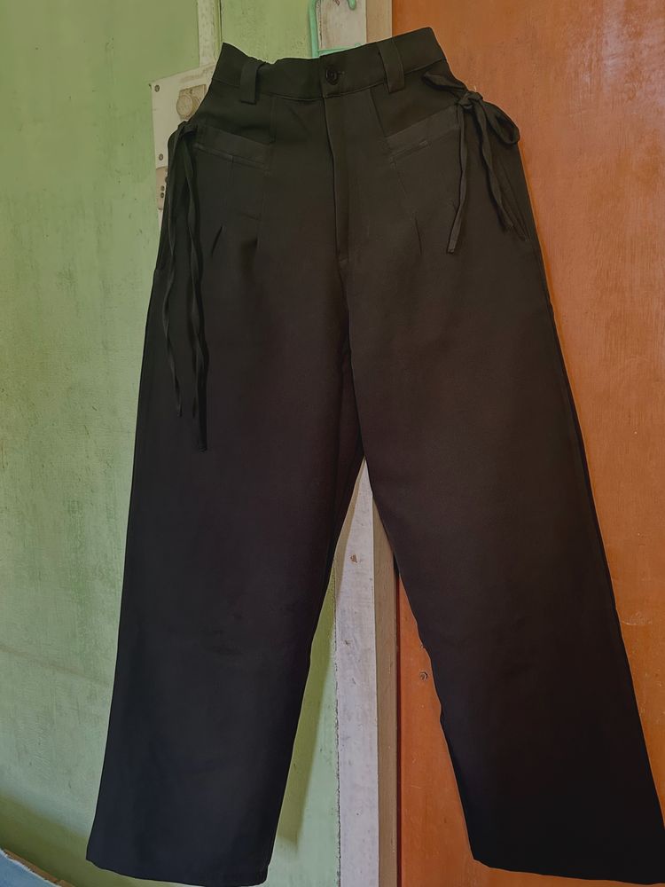 Offduty Korean String Fling Baggy Trouser