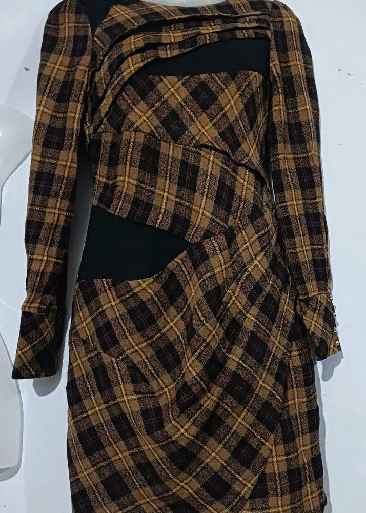 Made In Korea Check Dress
