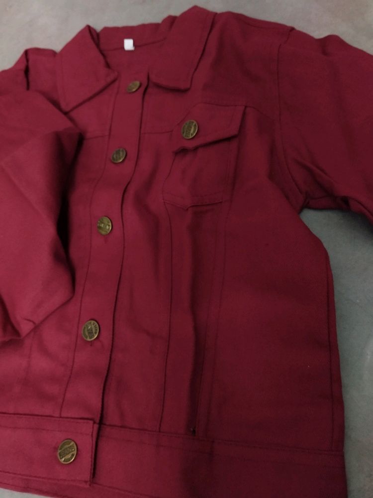 Maroon Jacket