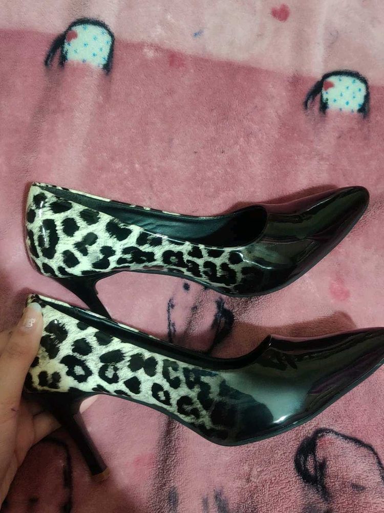 Leopard Print Heels