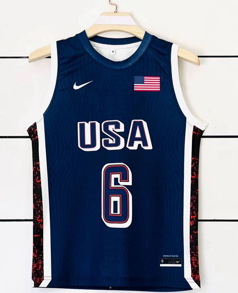 NBA Basketball Jersey – Premium Team USA