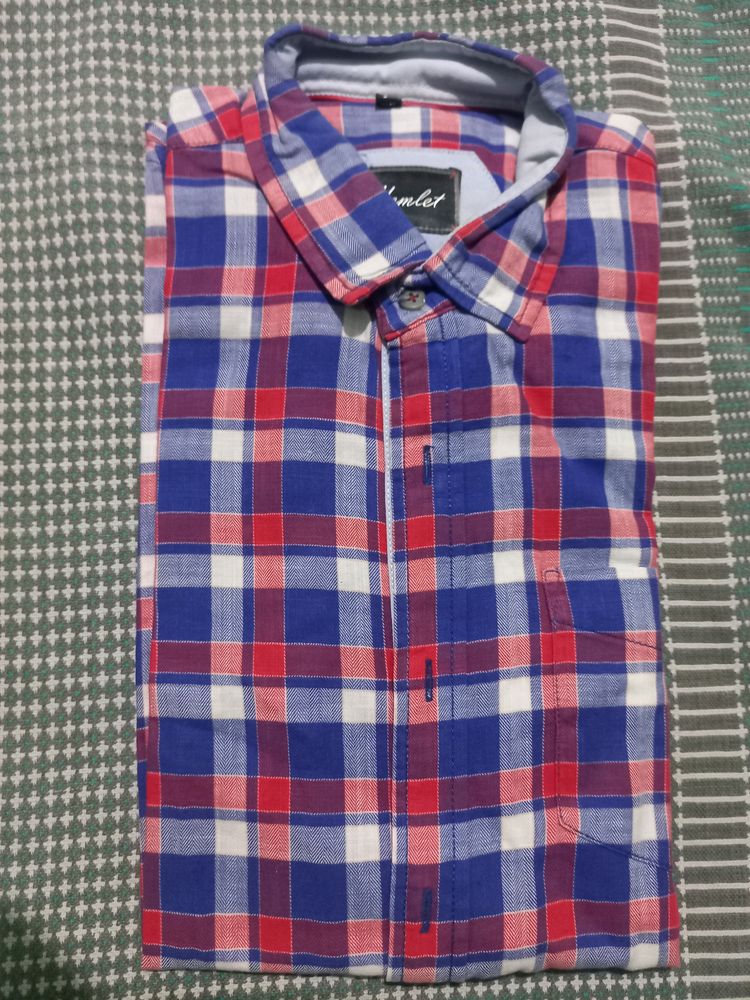 Checked Formal Shirt (XL / 40 Inch)