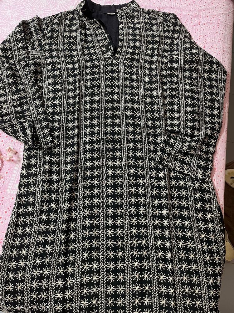 Embroidered Chilankari Designer Men Kurta