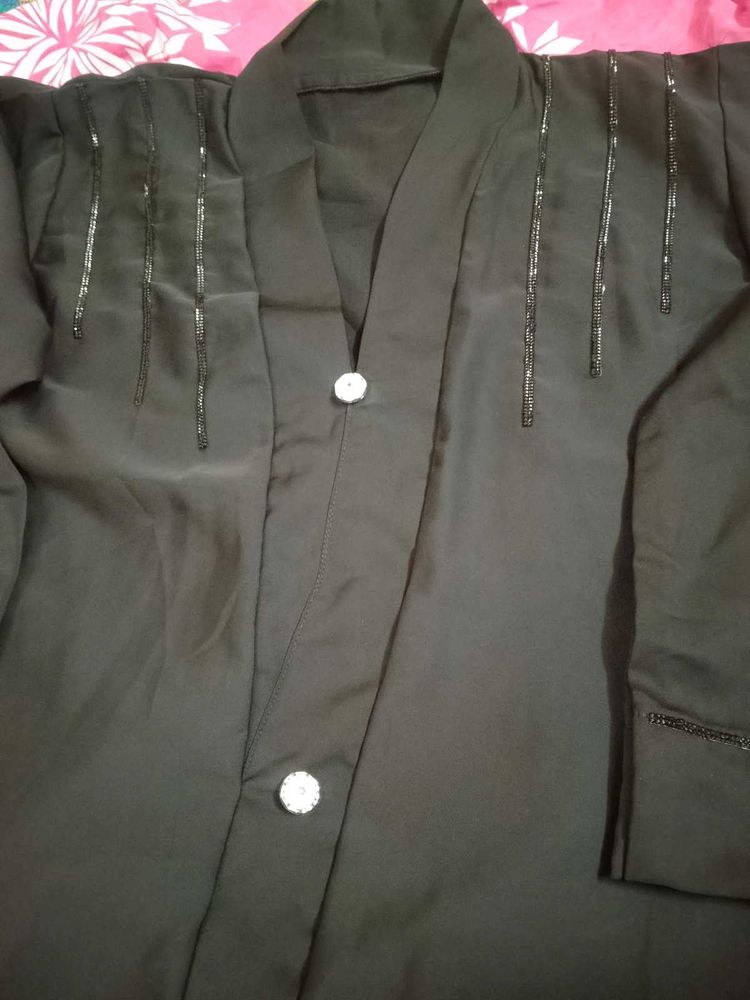 New Elegant Black Abaya