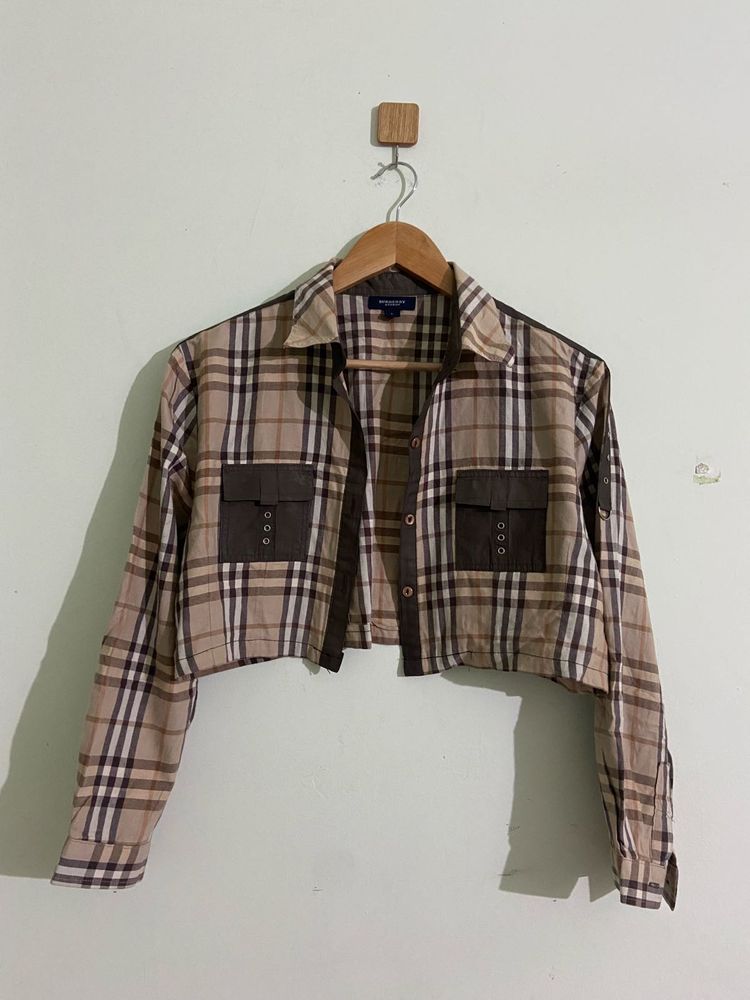 Burberry Crop Shirt