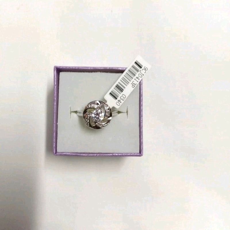 Cherry Blossom American Diamond Ring