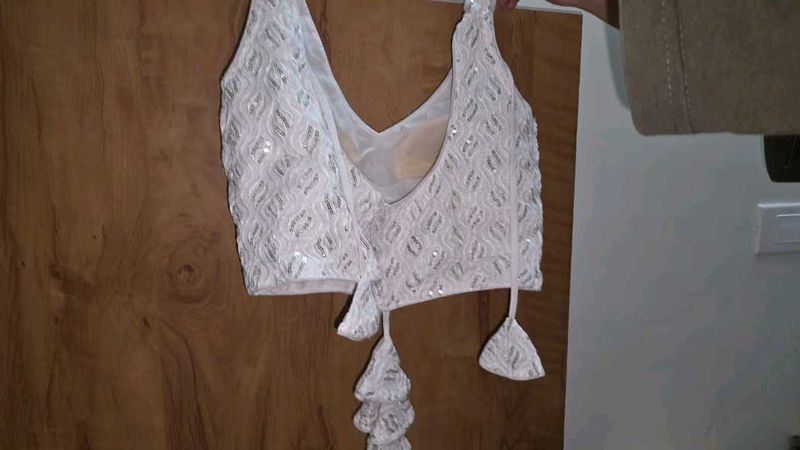 White Embroidered Blouse