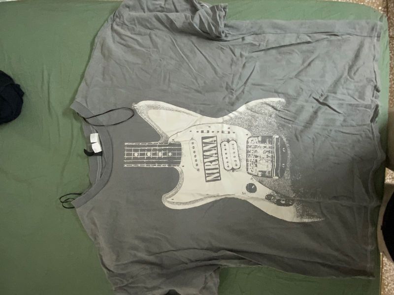 H&amp;M Set Of 2 Nirvana Graphic Tee