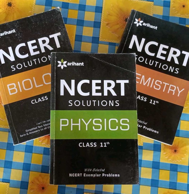 NCERT Physics, Chemistry &amp; Biology Class 11