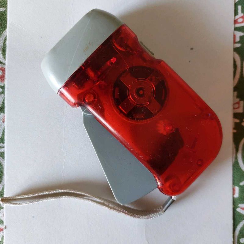 Hand Crank Flashlight