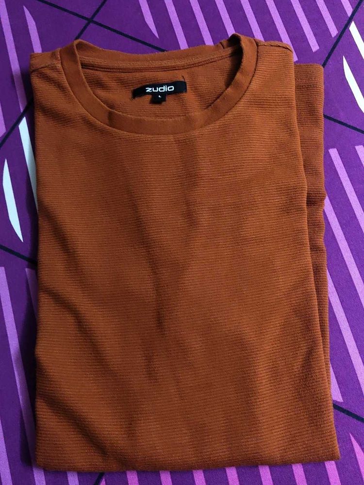 Brown Zudio T-shirt