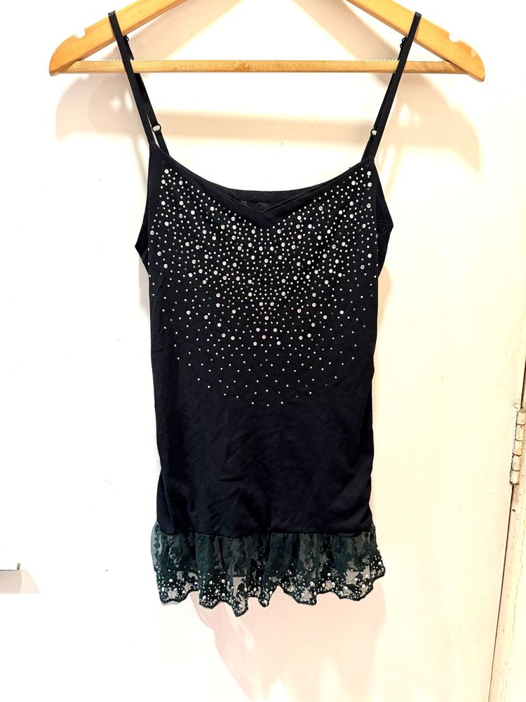 Beautiful Top With Embellishments