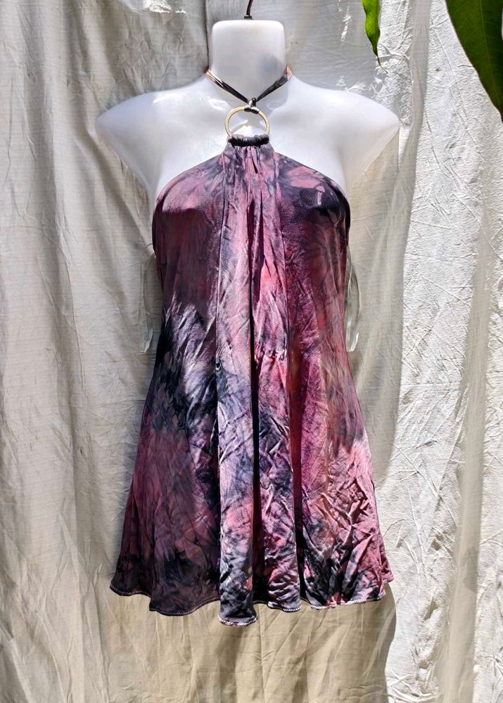 BEBE DYE PRINTED DRESS
